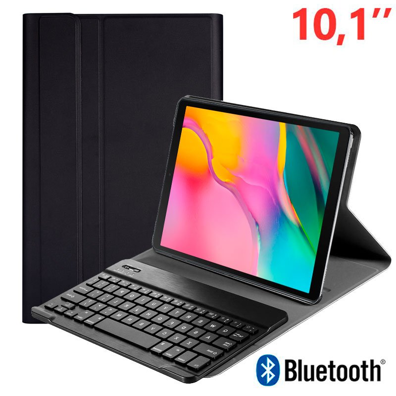 Funda Samsung Galaxy Tab A (2019) T510 / T515 Polipiel Teclado Bluetooth 10.1 Pulg ServiPhone