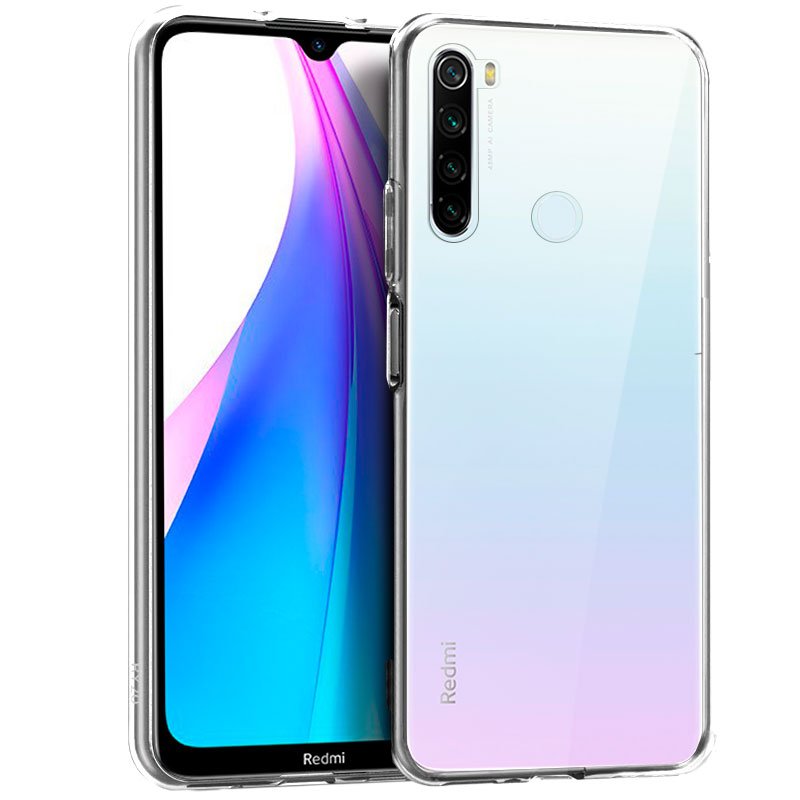 Funda Silicona Xiaomi Redmi Note 8T (Transparente) ServiPhone